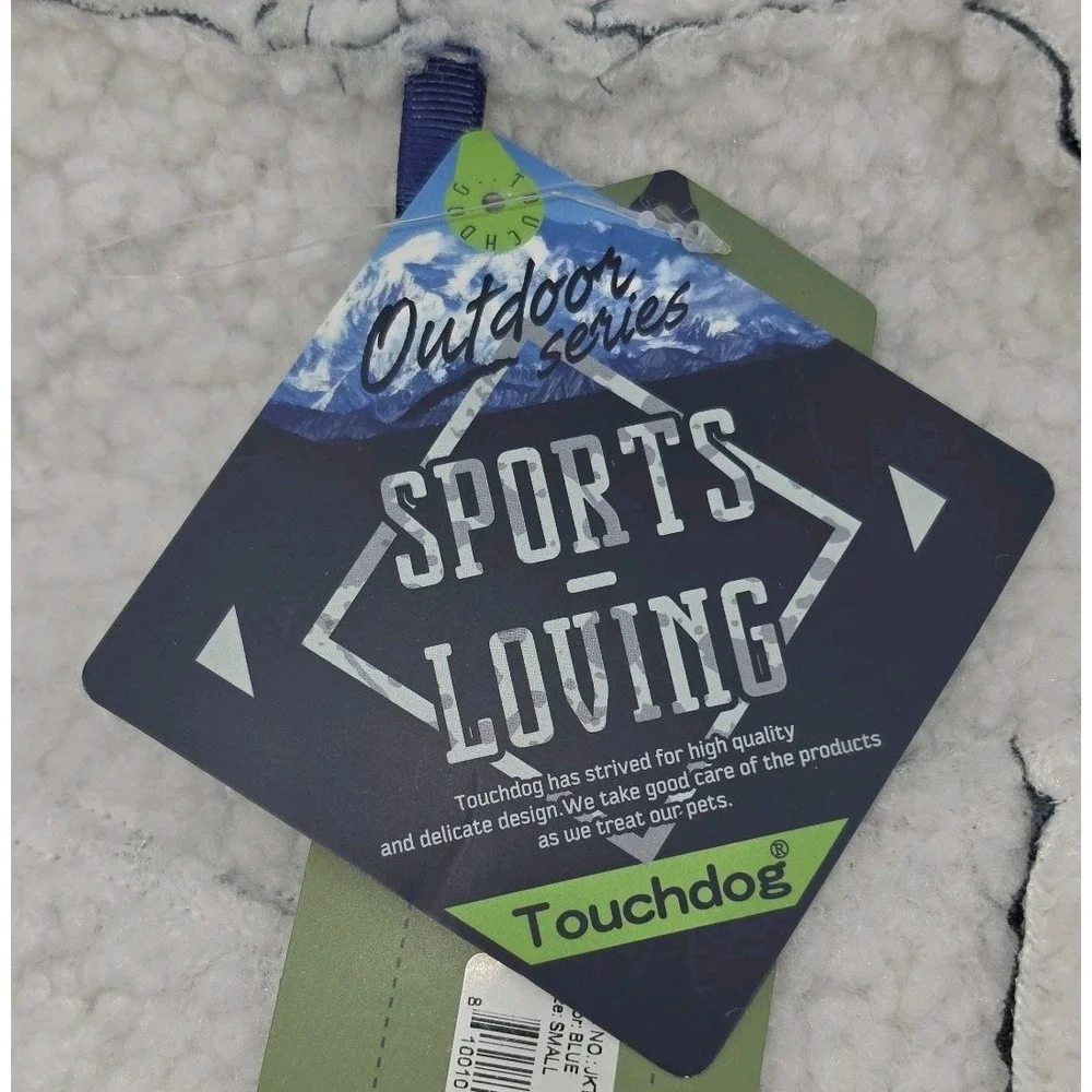 Touchdog Tuskegee Aero-Vintage Design Outdoor Series Winter Dog Coat Small NWT